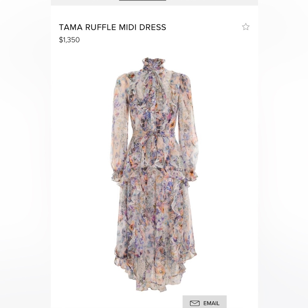 Zimmerman dress worn once!